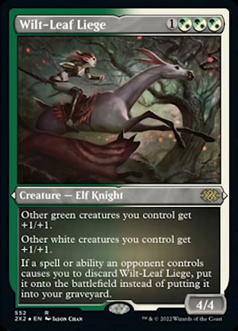 {R} Wilt-Leaf Liege (Foil Etched) [Double Masters 2022][2X2 552]