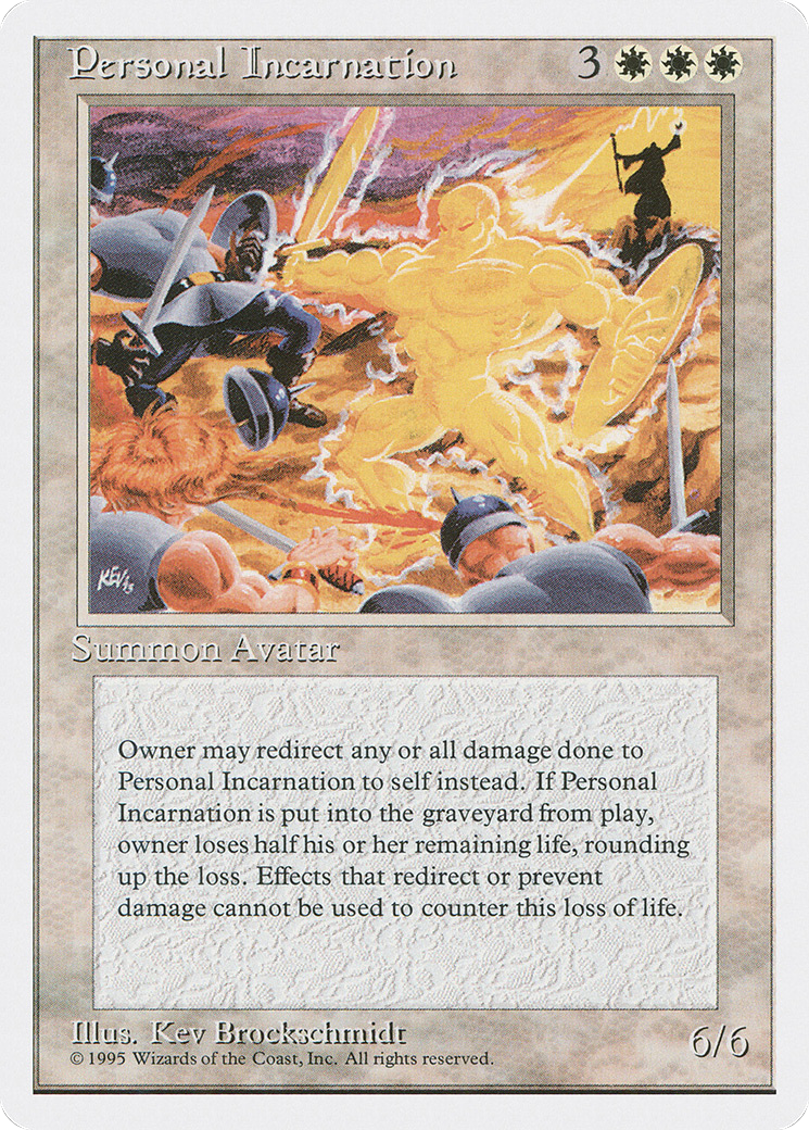 {R} Personal Incarnation [Fourth Edition][4ED 040]