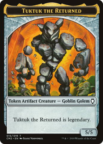 {T} Tuktuk the Returned Token [Commander Anthology Volume II Tokens][TCM2 015]