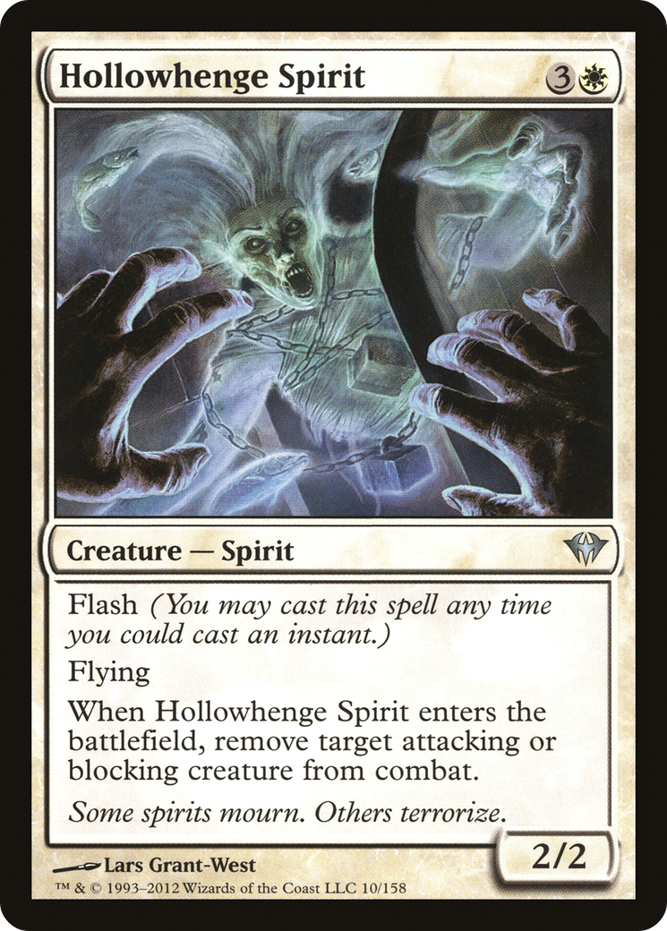 {C} Hollowhenge Spirit [Dark Ascension][DKA 010]
