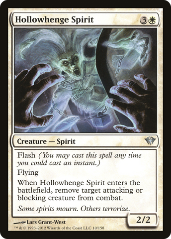 {C} Hollowhenge Spirit [Dark Ascension][DKA 010]
