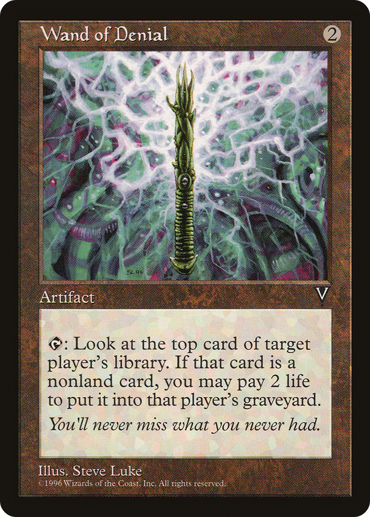 {R} Wand of Denial [Visions][VIS 159] - Misty Mountain Games