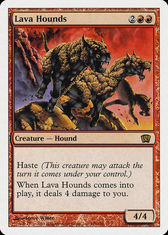 {R} Lava Hounds [Eighth Edition][8ED 198]
