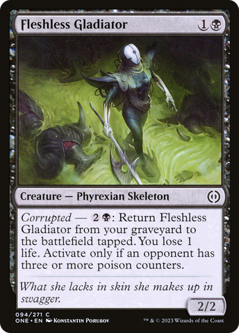 {C} Fleshless Gladiator [Phyrexia: All Will Be One][ONE 094]