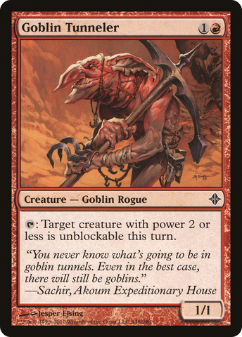 {C} Goblin Tunneler [Rise of the Eldrazi][ROE 148]
