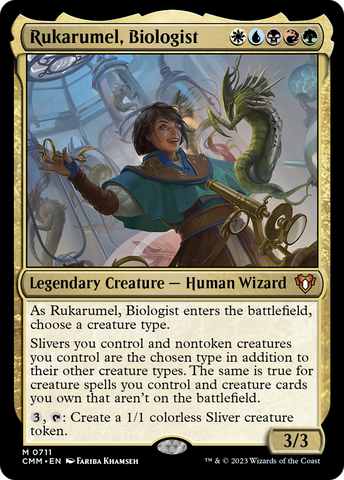 {R} Rukarumel, Biologist [Commander Masters][CMM 711]