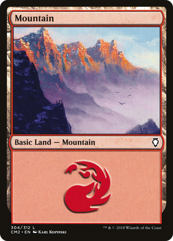 {B}[CM2 304] Mountain (304) [Commander Anthology Volume II]