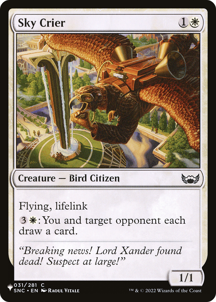 Sky Crier [LIST 031/281]