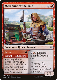 {C} Merchant of the Vale // Haggle [Throne of Eldraine][ELD 131]