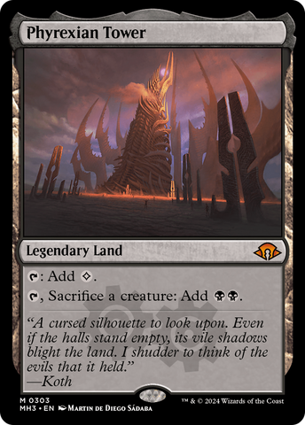 {R} Phyrexian Tower [Modern Horizons 3][MH3 303]