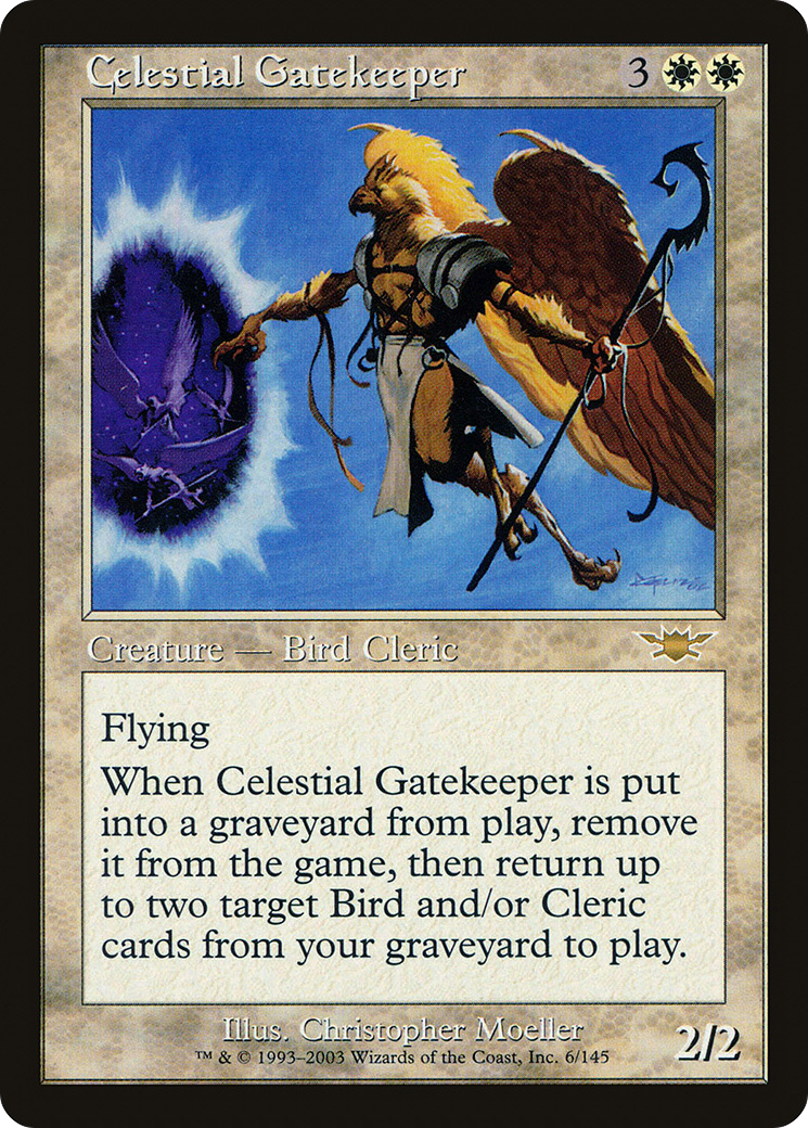 {R} Celestial Gatekeeper [Legions][LGN 006] - Misty Mountain Games
