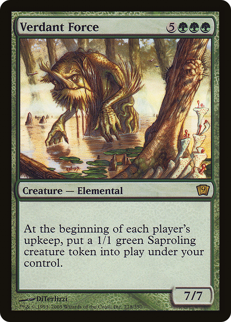 {R} Verdant Force [Ninth Edition][9ED 278]