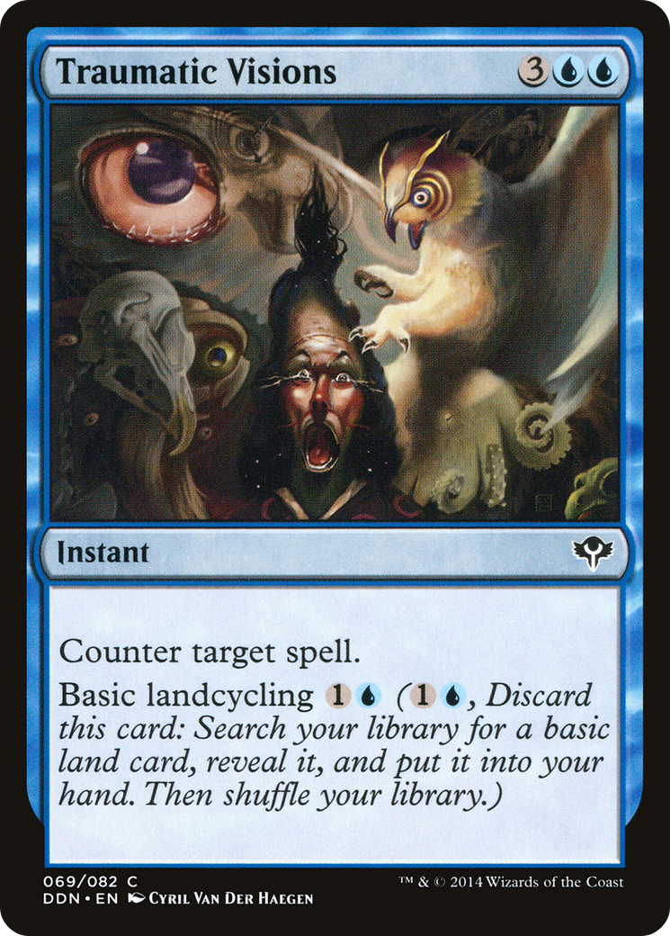 {C} Traumatic Visions [Duel Decks: Speed vs. Cunning][DDN 069]