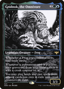{R} Grolnok, the Omnivore (Showcase Eternal Night) [Innistrad: Crimson Vow][VOW 324]