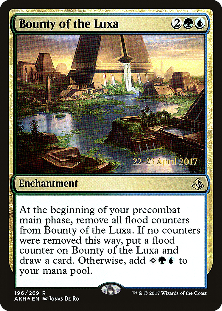 {R} Bounty of the Luxa [Amonkhet Prerelease Promos][PR AKH 196]