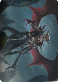 {A} Taborax, Hope's Demise Art Card [Zendikar Rising Art Series][AZNR 063]
