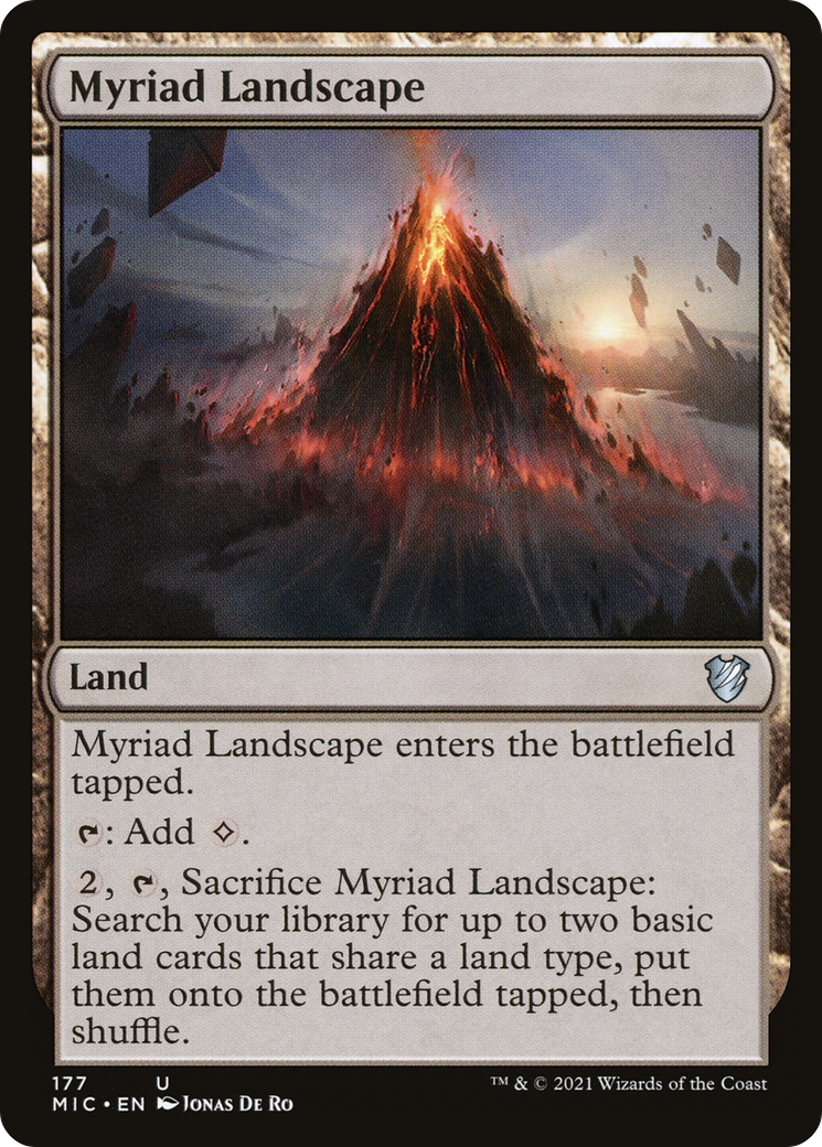 {C} Myriad Landscape [Innistrad: Midnight Hunt Commander][MIC 177]