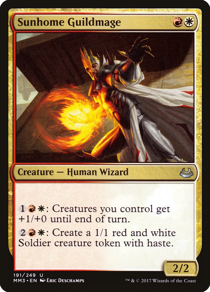 {C} Sunhome Guildmage [Modern Masters 2017][MM3 191]