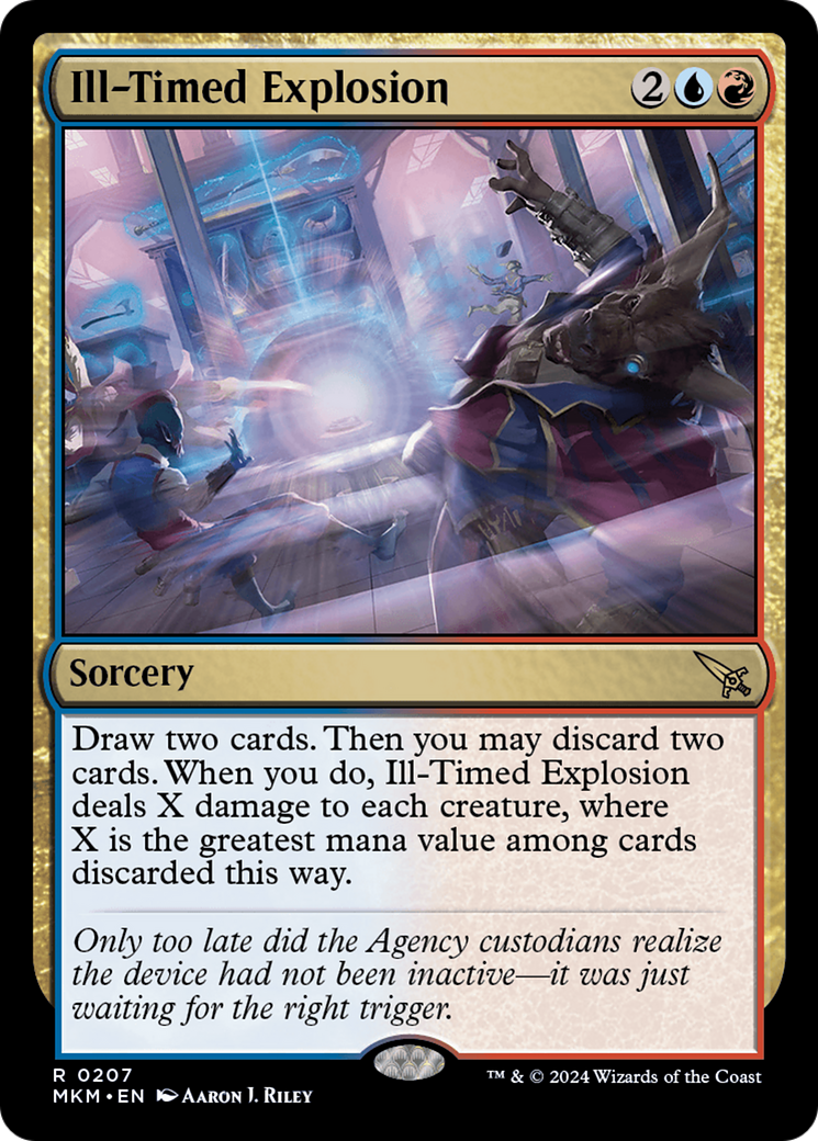 {@R} Ill-Timed Explosion [Murders at Karlov Manor][MKM 207]