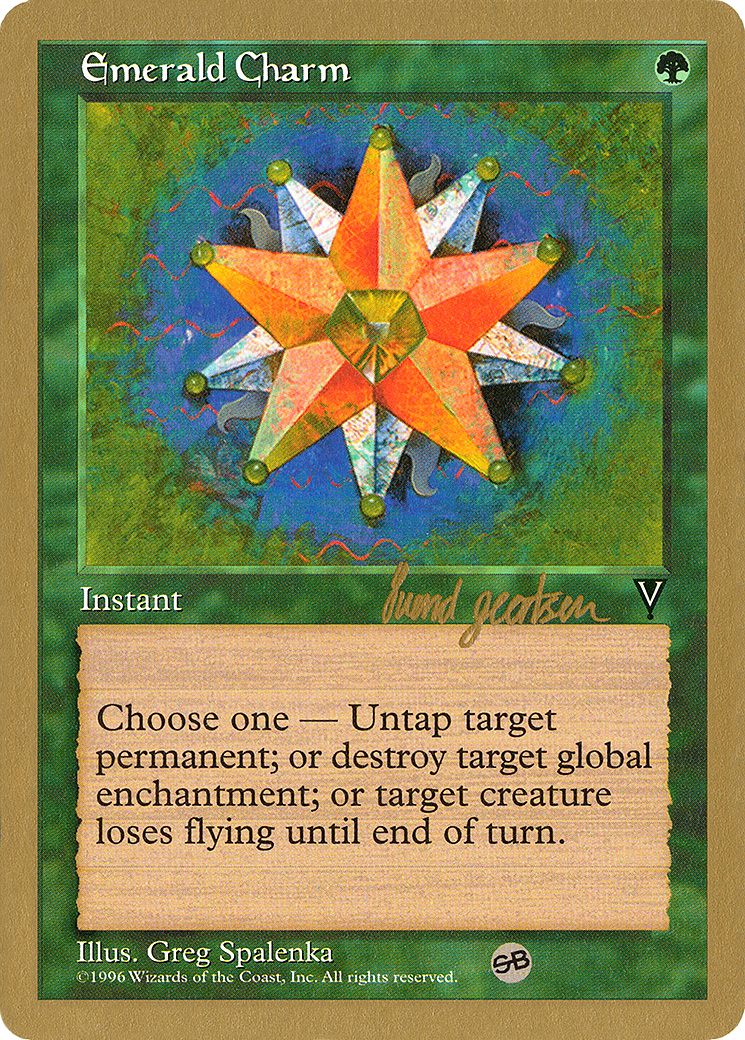 {C} Emerald Charm (Svend Geertsen) (SB) [World Championship Decks 1997][GB WC97 SG106SB]