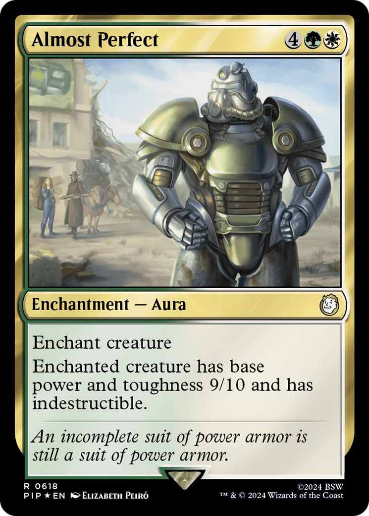{R} Almost Perfect (Surge Foil) [Fallout][PIP 618]