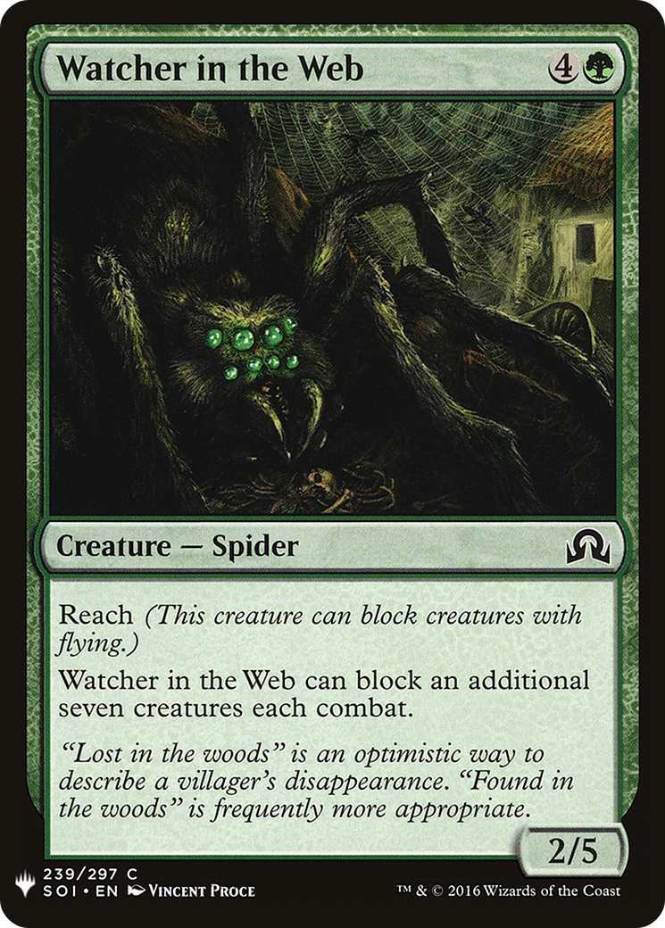 {C} Watcher in the Web [Mystery Booster][LS SOI 239]