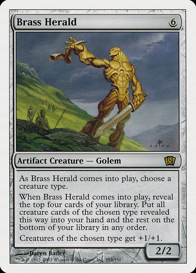 {R} Brass Herald [Eighth Edition][8ED 293]