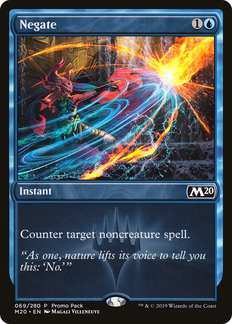 {C} Negate (Promo Pack) [Core Set 2020 Promos][PP M20 069]