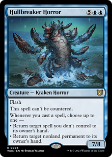 {R} Hullbreaker Horror [Wilds of Eldraine Commander][WOC 095]