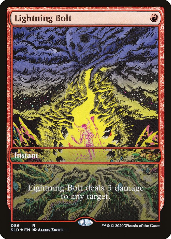 {R} Lightning Bolt (086) [Secret Lair Drop Series][SLD 086]