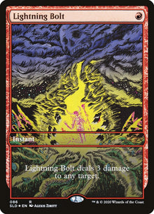 {R} Lightning Bolt (Foil) [Secret Lair Drop Series] [SLD 086]