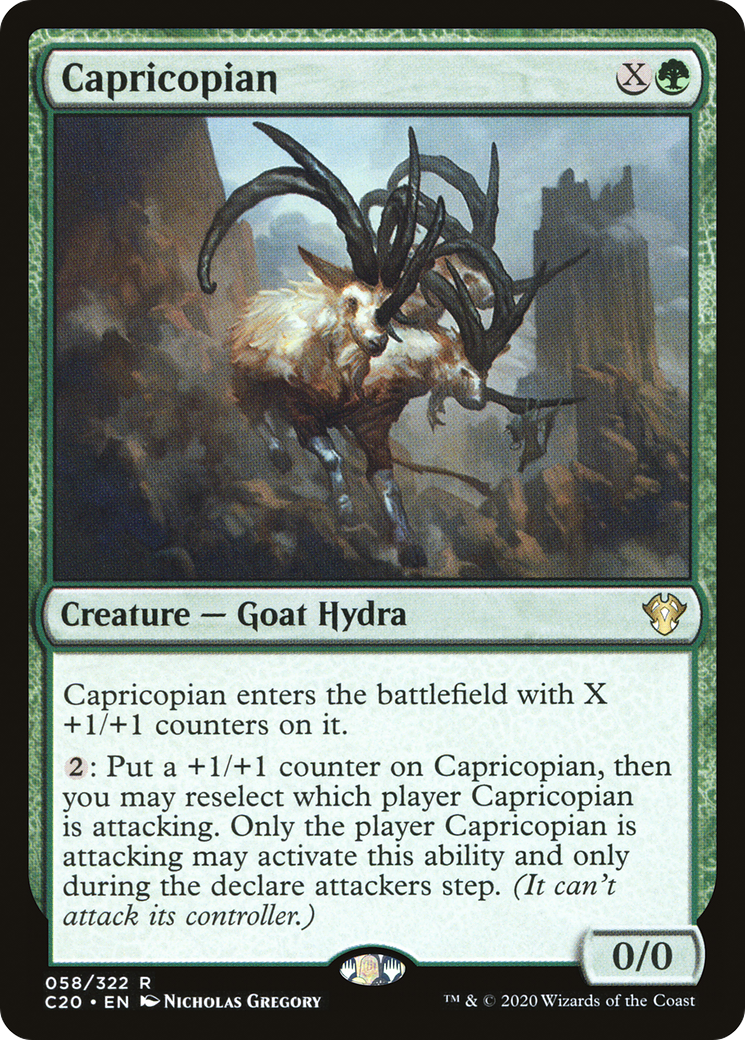 {R} Capricopian [Commander 2020][C20 058]