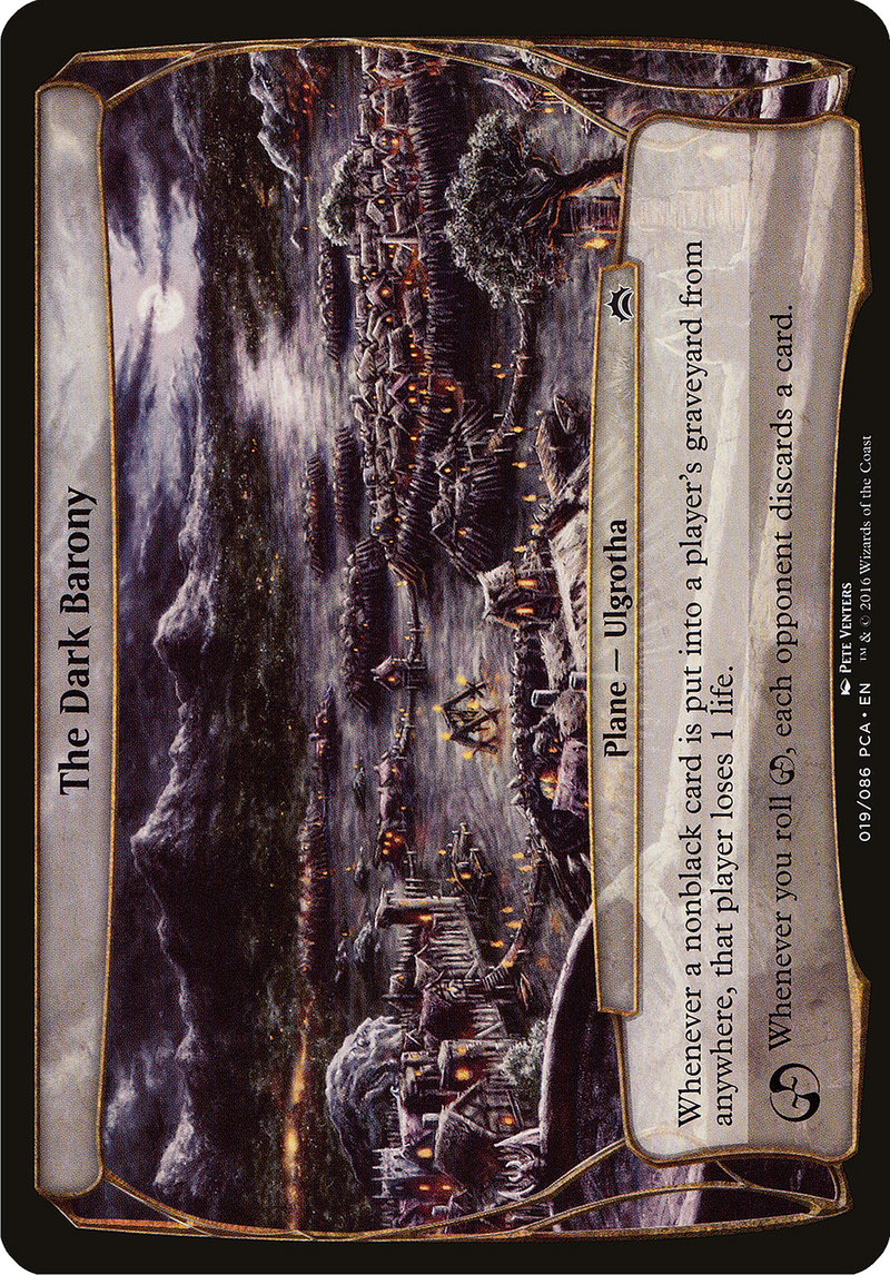 {O} The Dark Barony (Planes) [Planechase Anthology Planes][OVR PCA 019]
