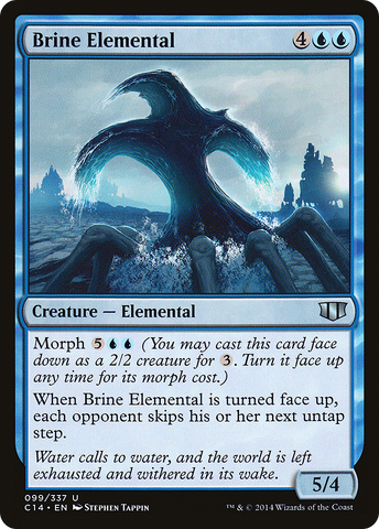 {C} Brine Elemental [Commander 2014][C14 099]