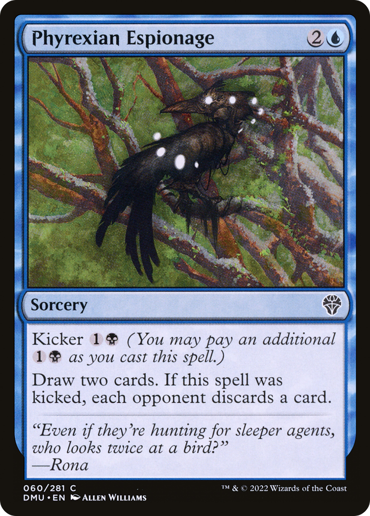 {C} Phyrexian Espionage [Dominaria United][DMU 060]