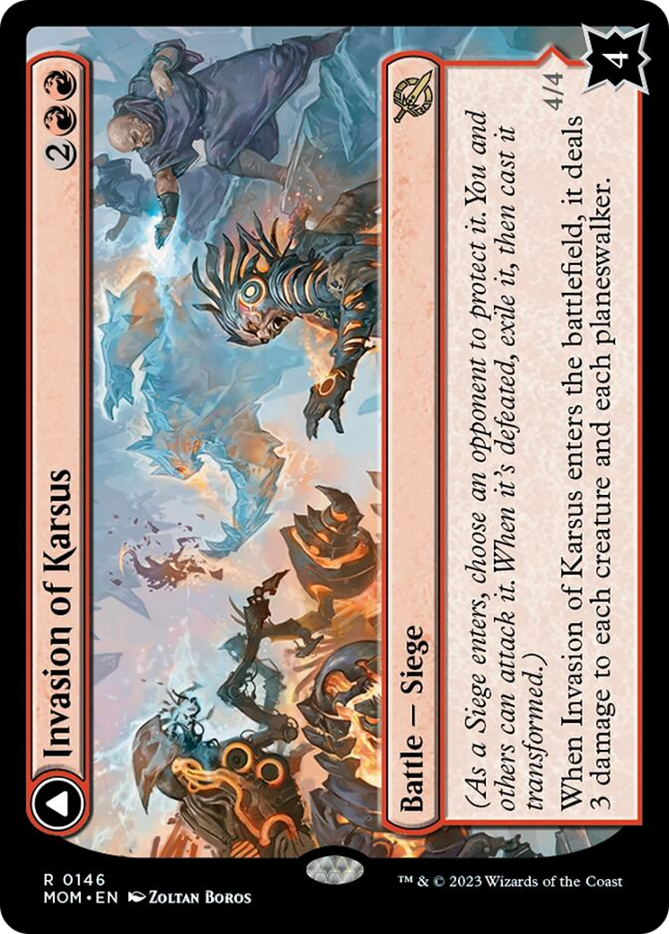 {R} Invasion of Karsus // Refraction Elemental [March of the Machine][MOM 146]