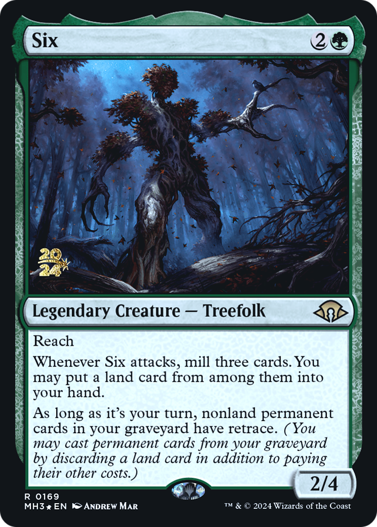 {R} Six [Modern Horizons 3 Prerelese Promos][PR PMH3 169]