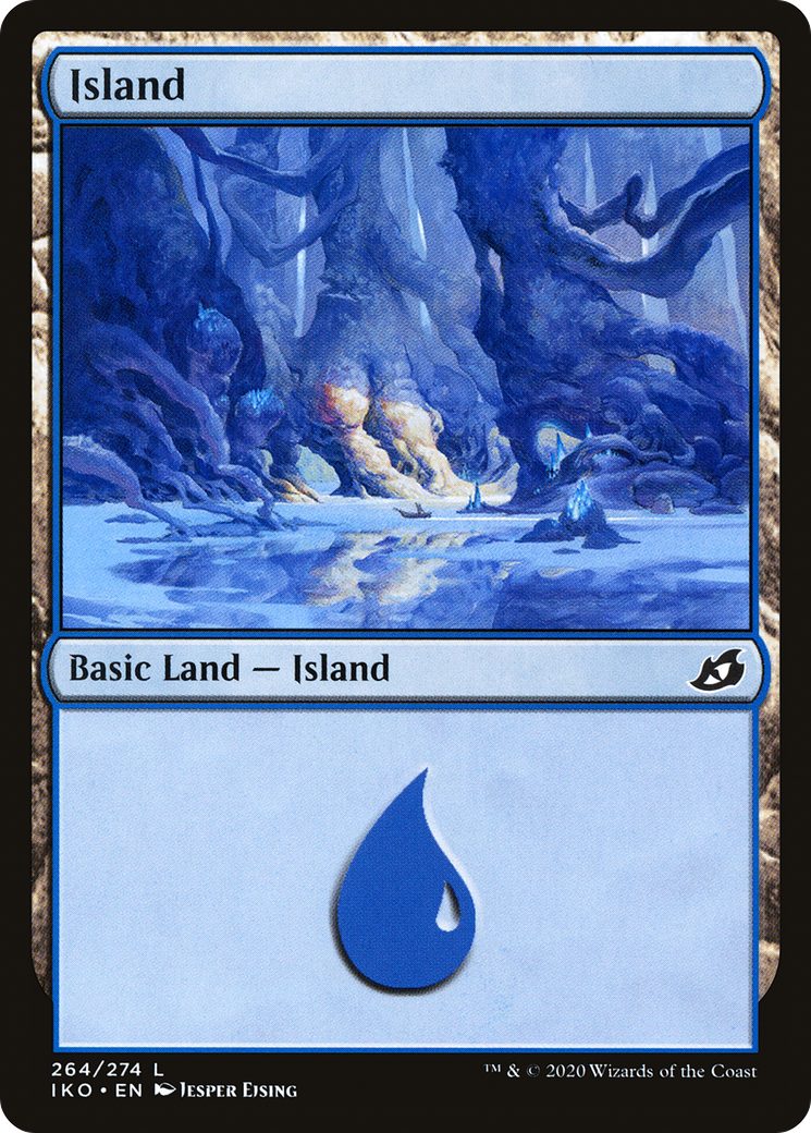 {B}[IKO 264] Island (264) [Ikoria: Lair of Behemoths]