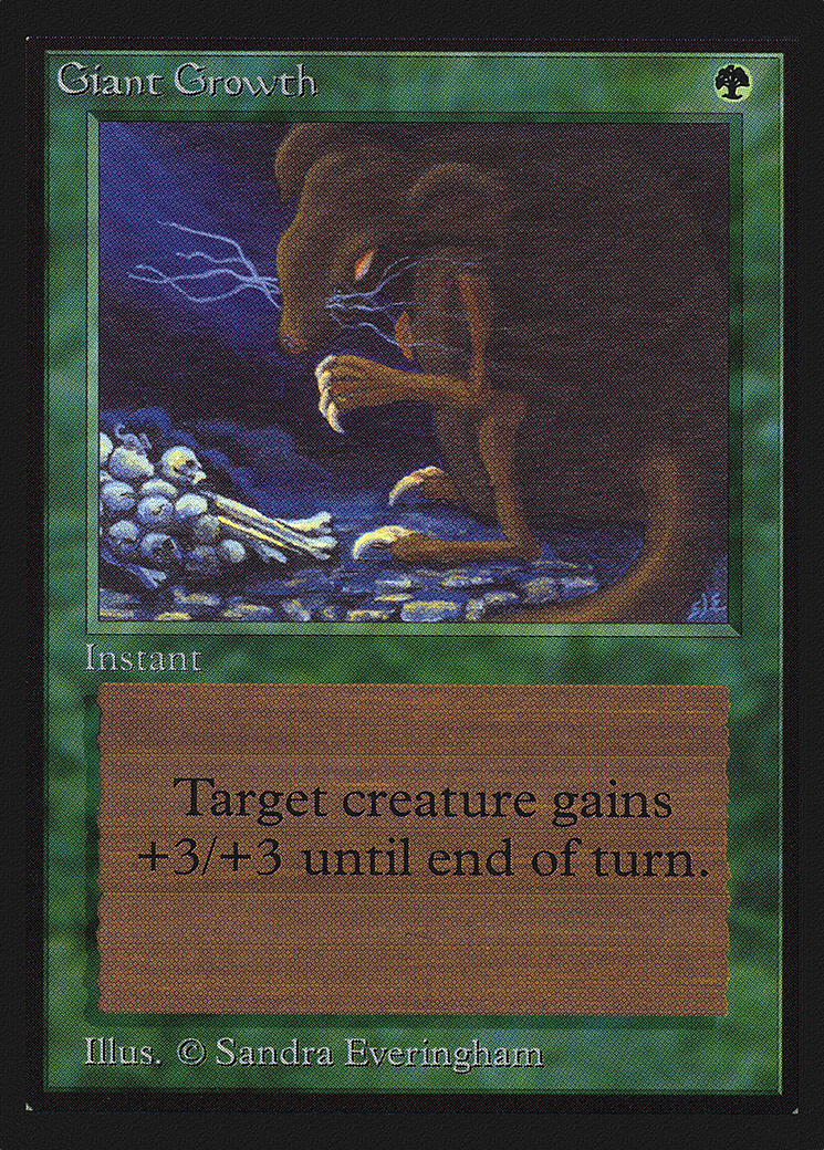 {C} Giant Growth [International Collectorsâ Edition][GB CEI 198]