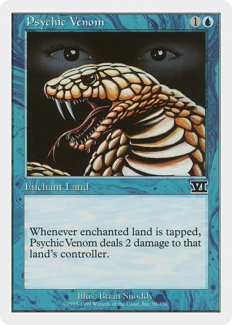 {C} Psychic Venom [Classic Sixth Edition][6ED 091] - Misty Mountain Games