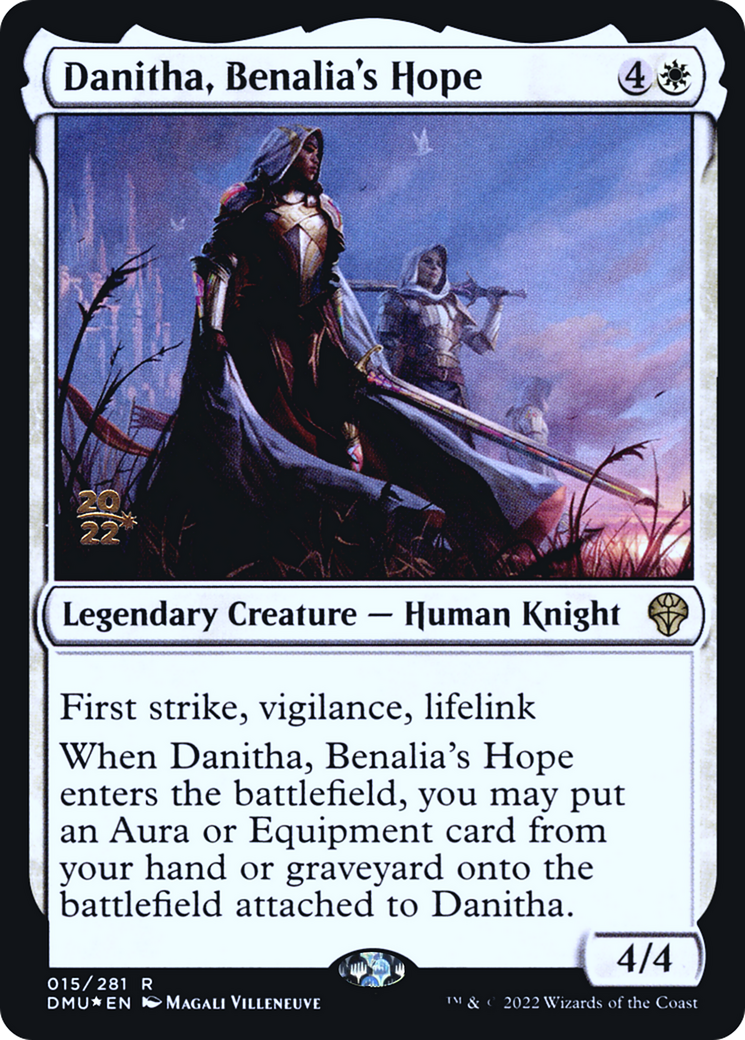 {R} Danitha, Benalia's Hope [Dominaria United Prerelease Promos][PR DMU 015]