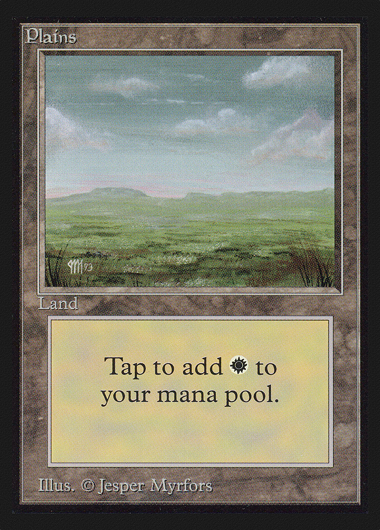 {B}[GB CEI 290] Plains (290) [International CollectorsÃ¢Â€Â™ Edition]