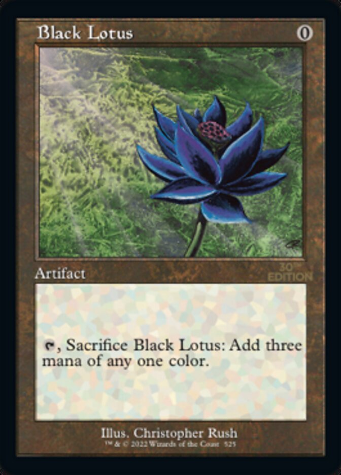 {R} Black Lotus (Retro) [30th Anniversary Edition][30A 525]