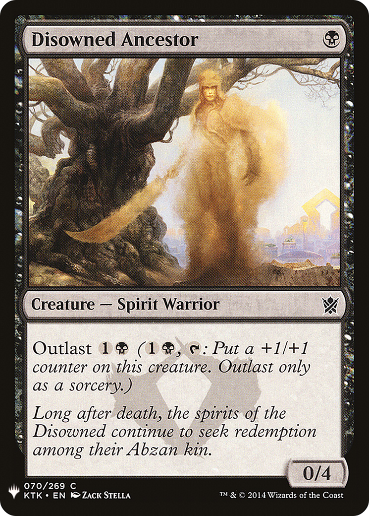 {C} Disowned Ancestor [Mystery Booster][LS KTK 070]