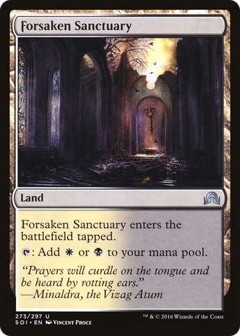 {C} Forsaken Sanctuary [Shadows over Innistrad][SOI 273]