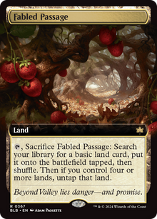 {@R} Fabled Passage (Extended Art) [Bloomburrow][BLB 367]