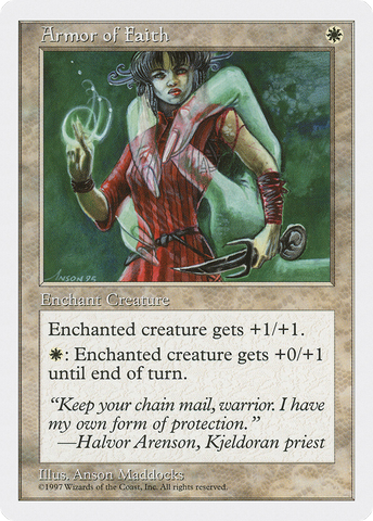 {C} Armor of Faith [Fifth Edition][5ED 008]