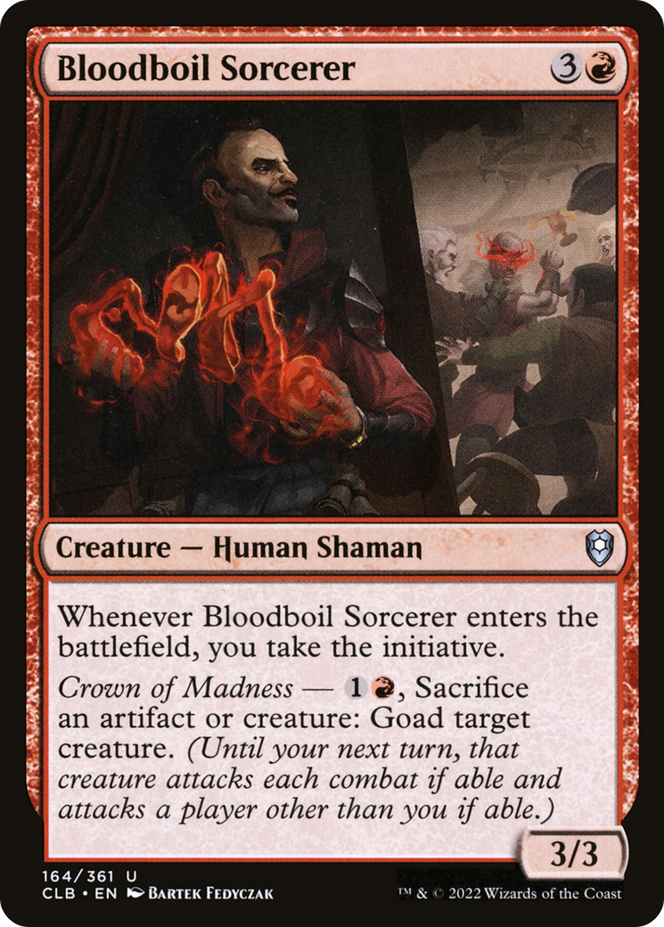 {C} Bloodboil Sorcerer [Commander Legends: Battle for Baldur's Gate][CLB 164]