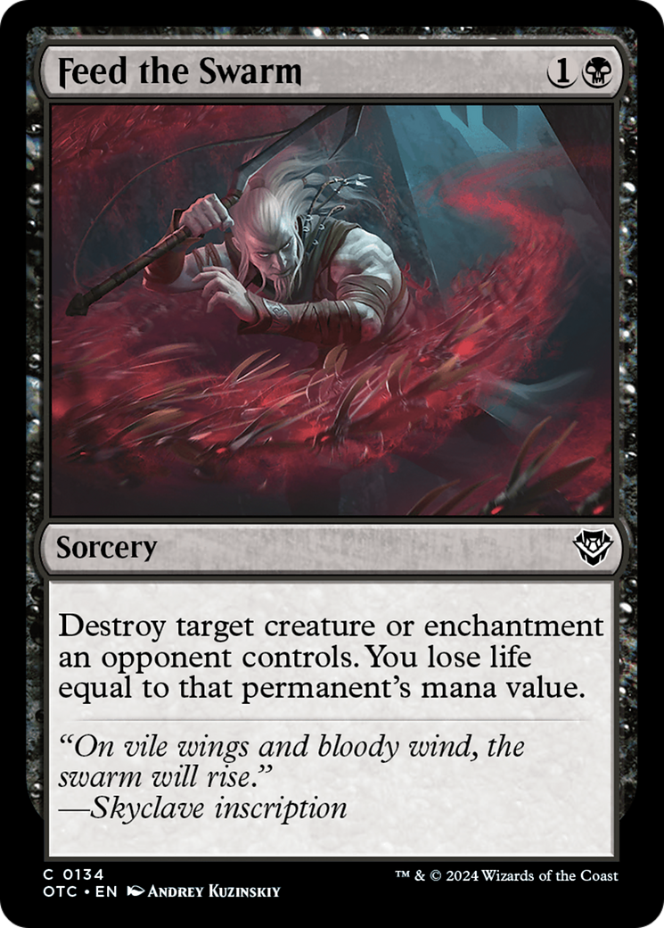 {C} Feed the Swarm [Outlaws of Thunder Junction Commander][OTC 134]