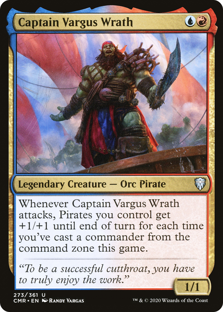 {C} Captain Vargus Wrath [Commander Legends][CMR 273]